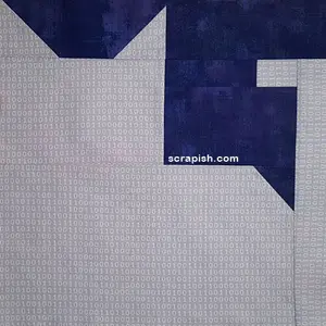 Make a cat quilt block pattern with squares and rectangles. Use scraps or strips. Make a 12 inch cat block and see what it would look like in a quilt pattern!