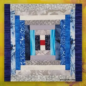 Courthouse Steps Quilt Block Pattern