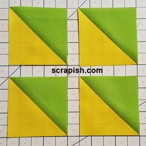 Half square triangles (HSTs) are used in many quilt block patterns. They make a quilt dynamic, or 'move'. Expand your quilting options!