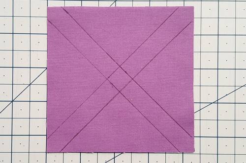 Quarter Square Triangle Cutting Chart