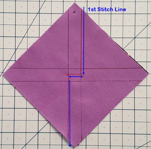 3 patch quarter square triangle tutorial use formula or quarter square triangle chart