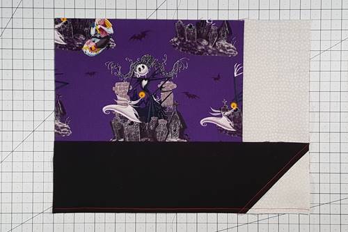 Step 9 Attic Window Quilt Block: stitch bottom sill to side sill unit. Step 9 Attic Window Quilt Block: stitch bottom sill to side sill unit.