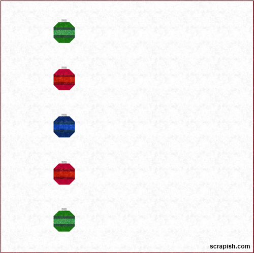 four orange peel quilt blocks together to see what a scrappy orange peel quilt would look like