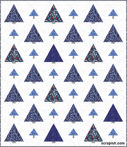 Picture of four orange peel quilt blocks together to see what a scrappy orange peel
quilt would look like. four orange peel quilt blocks together to see what a scrappy orange peel quilt would look like