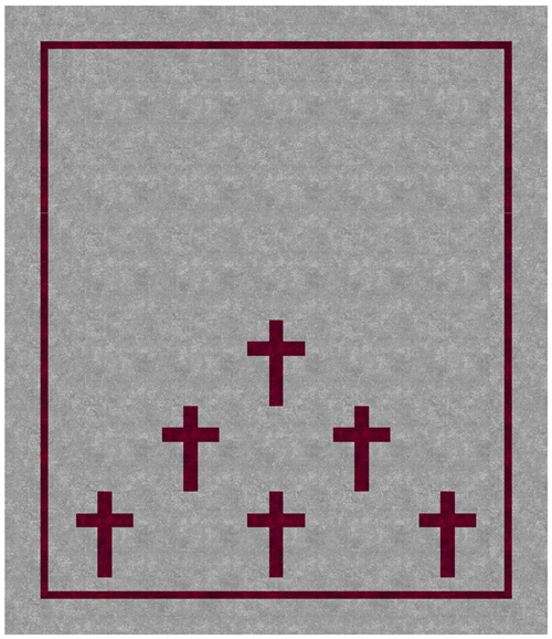 Cross Quilt Block Pattern Idea