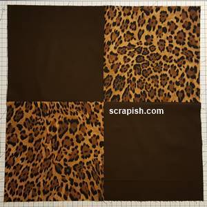 Disappearing Four Patch Quilt Block Step 1 Disappearing Four Patch Quilt Block Step 1