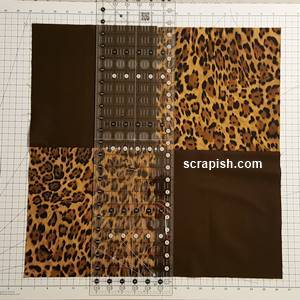 Disappearing Four Patch Quilt Block Step 2b Disappearing Four Patch Quilt Block Step 2b