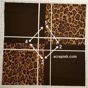 Disappearing Nine Patch Quilt Block Step 3 Disappearing Nine Patch Quilt Block Step 4