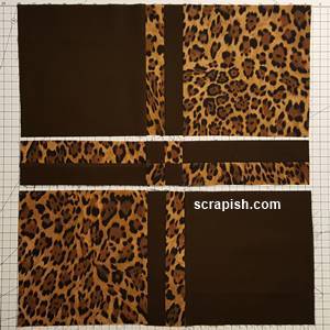 Disappearing 4 Patch Quilt Block Step 5a Disappearing 4 Patch Quilt Block Step 5a