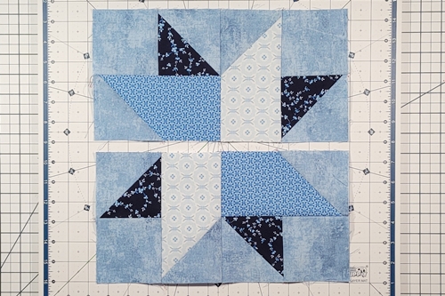 Duck Tracks Quilt Block (yes, it's a star block) Tutorial