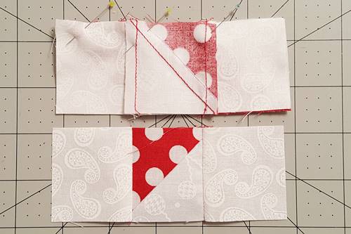 Step 8a Friendship Star Quilt Block Step 8a Friendship Star Quilt Block