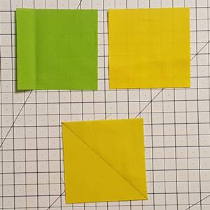 Half square triangles Step 1