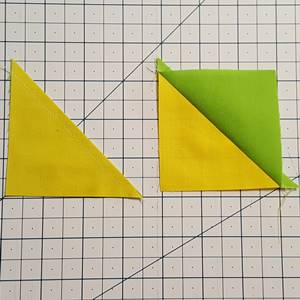 Half square triangles Step 5