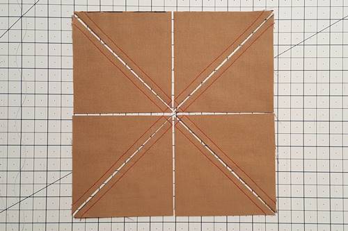 easy eight half square triangles