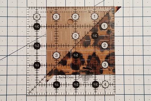 Making 8 Half Square Triangles At Once with no waste Making 8 Half Square Triangles At Once with no waste