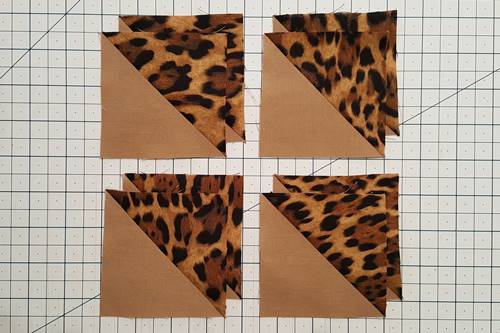 easy eight half square triangles