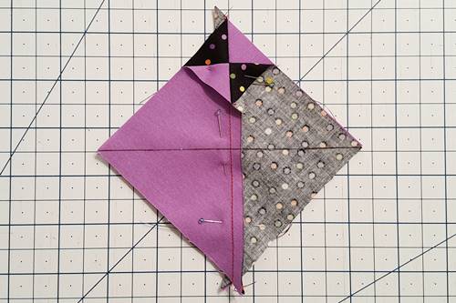 Hourglass Quilt Block Chart