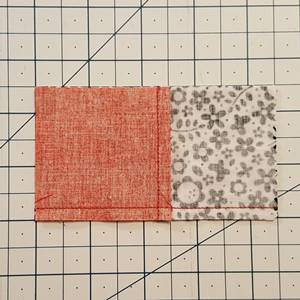 Log Cabin Quilt Block Step 4b Log Cabin Quilt Block Step 4b