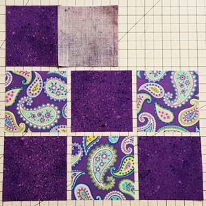 Nine Patch Quilt Block Pattern Step 2e Nine Patch Quilt Block Pattern Step 2e