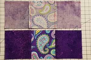 Nine Patch Quilt Block Pattern Step 6b Nine Patch Quilt Block Pattern Step 6b