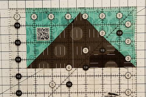 No Waste Flying Geese Chart