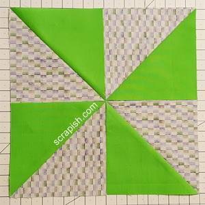 Step 2 Pinwheel Quilt Block Pattern: choose how to layout your block. Step 2 Pinwheel Quilt Block Pattern: choose how to layout your block.