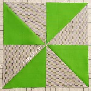 Step 2 Pinwheel Quilt Block Pattern: choose how to layout your block. Alternative 2. Step 2 Pinwheel Quilt Block Pattern: choose how to layout your block. Alternative 2.