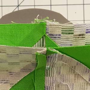 pinwheel quilt block pattern Step 4 pinwheel quilt block pattern Step 4