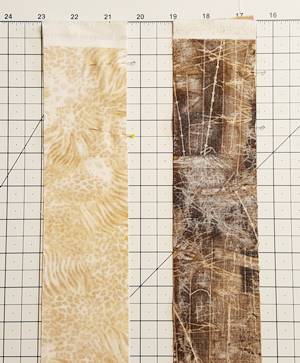 Rail Fence Quilt Block Step 2a Rail Fence Quilt Block Step 2a