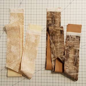 Rail Fence Quilt Block Step 2b Rail Fence Quilt Block Step 2b