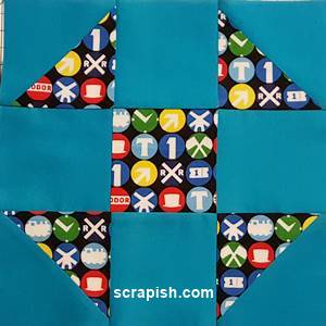 Shoo Fly Quilt Block