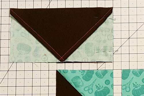 Step 3a star quilt block pattern