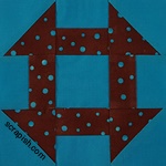 churn dash quilt block thumbnail