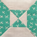 double hourglass quilt block