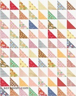 half square triangle quilt pattern