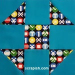 shoofly quilt block pattern