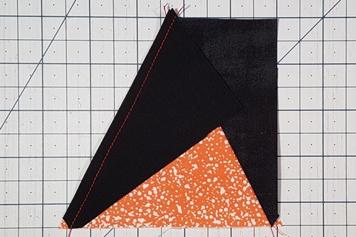 Step 14 Triangle in a Square: Repeat Step 12 for the left side triangle. Step 14 Triangle in a Square: Repeat Step 12 for the left side triangle.